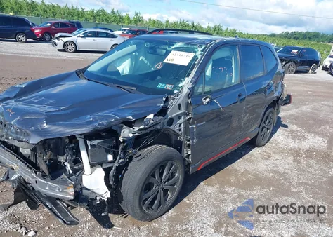 2021 Subaru Forester Sport из США, поврежденный, VIN JF2SKARC8MH583089